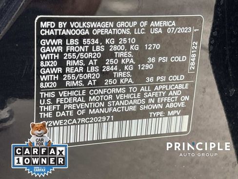 Certified 2024 Volkswagen Atlas Cross Sport SE FWD image 35