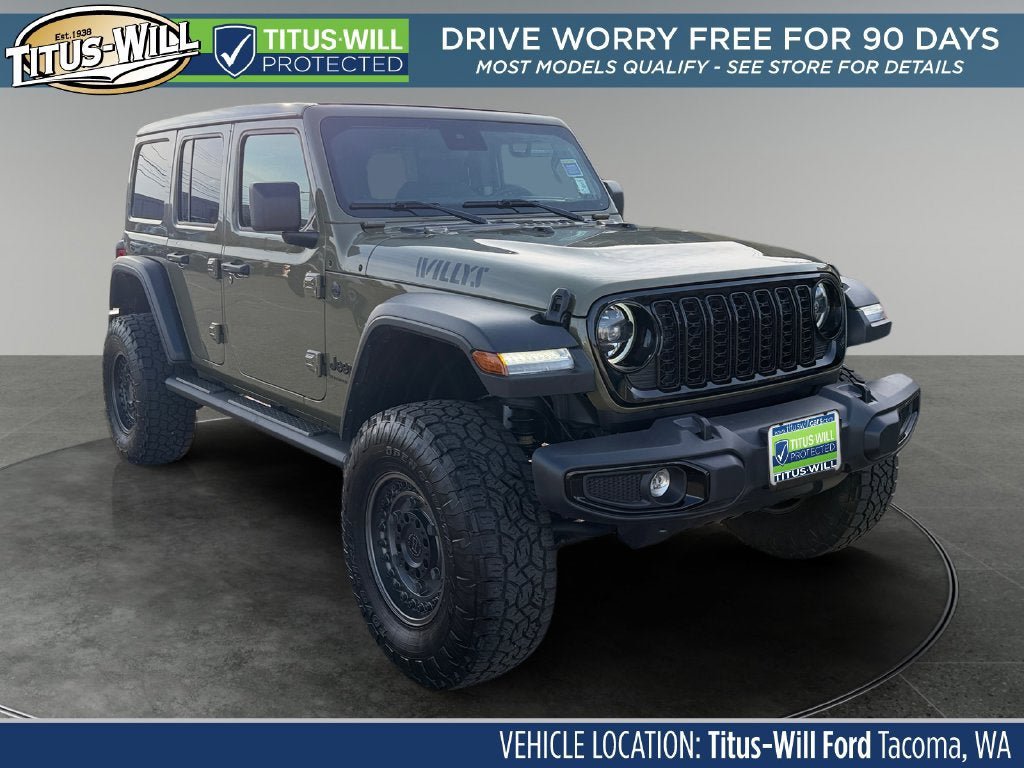 Used 2025 Jeep Wrangler Unlimited Sport AWD/4WD image 1