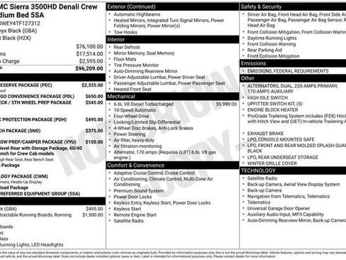 New 2026 GMC Sierra 3500 Denali w/ Denali Reserve Package image 4