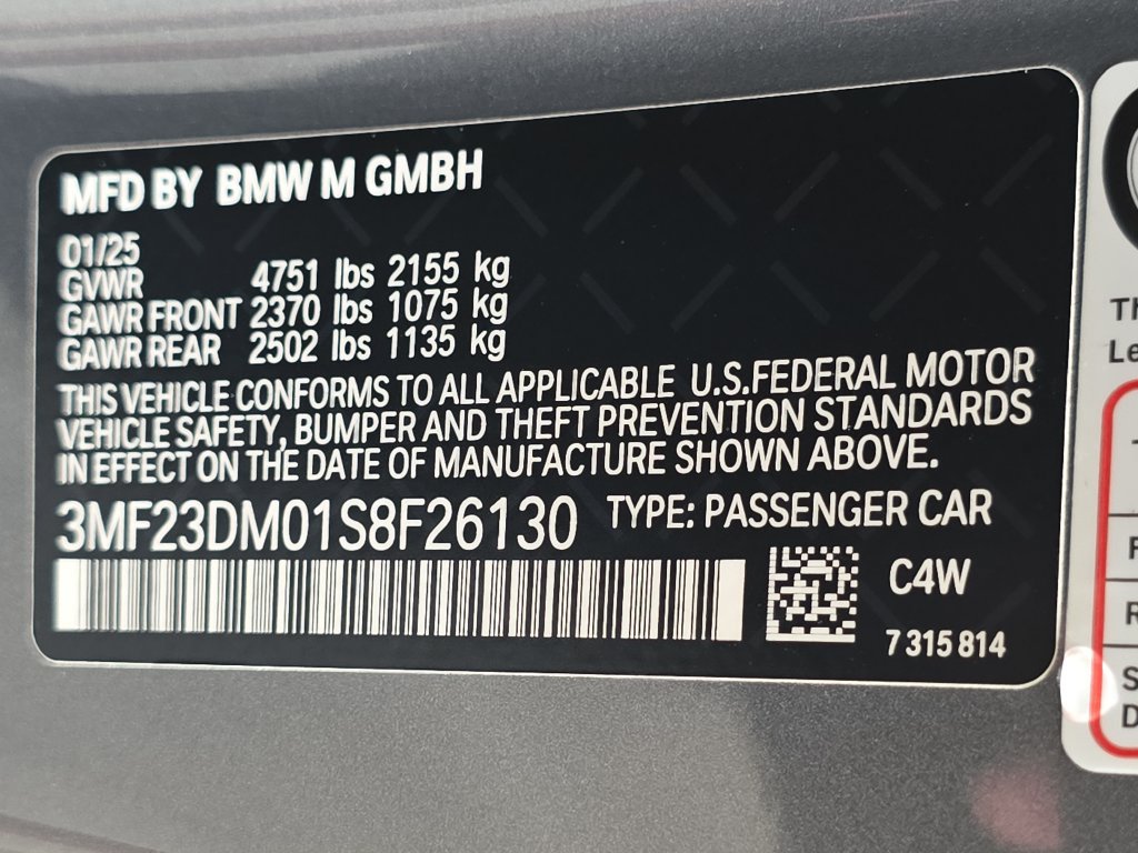 Used 2025 BMW M2 w/ Lighting Package RWD image 32