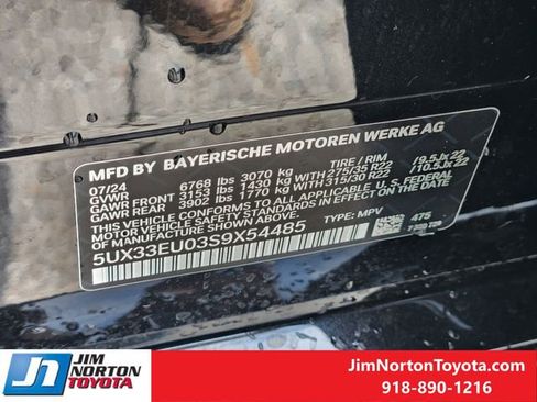 Used 2025 BMW X5 M60i AWD/4WD image 33