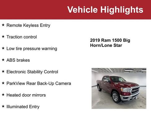 Used 2019 RAM 1500 Big Horn image 2