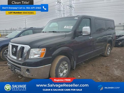 Used 2016 Nissan NV 3500 SL image 1