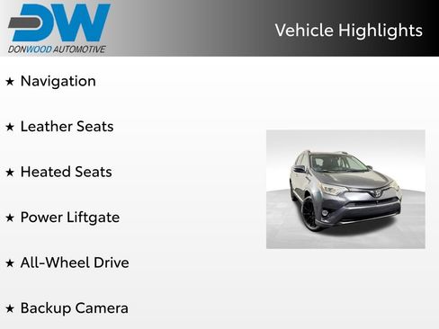Used 2017 Toyota RAV4 Platinum w/ All Weather Liner Package AWD/4WD image 6