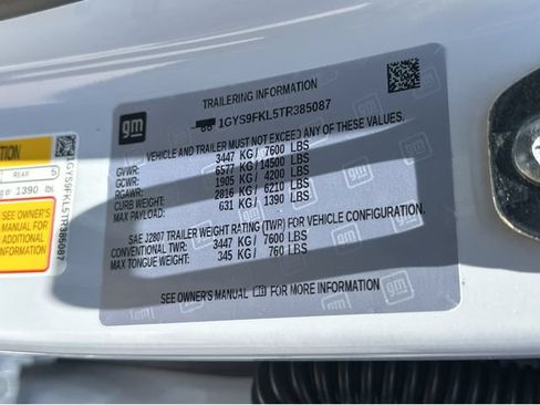New 2026 Cadillac Escalade Sport w/ Touring Package AWD/4WD image 37