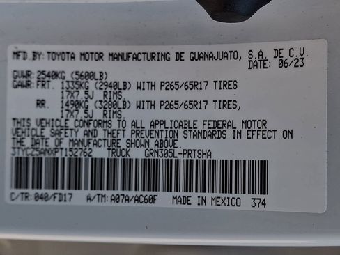 Certified 2023 Toyota Tacoma TRD Sport AWD/4WD image 28