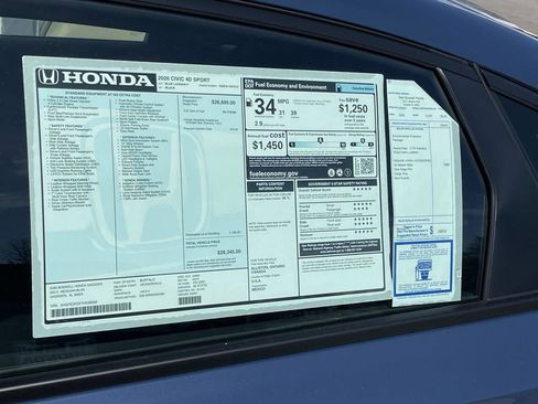 New 2026 Honda Civic Sport image 10