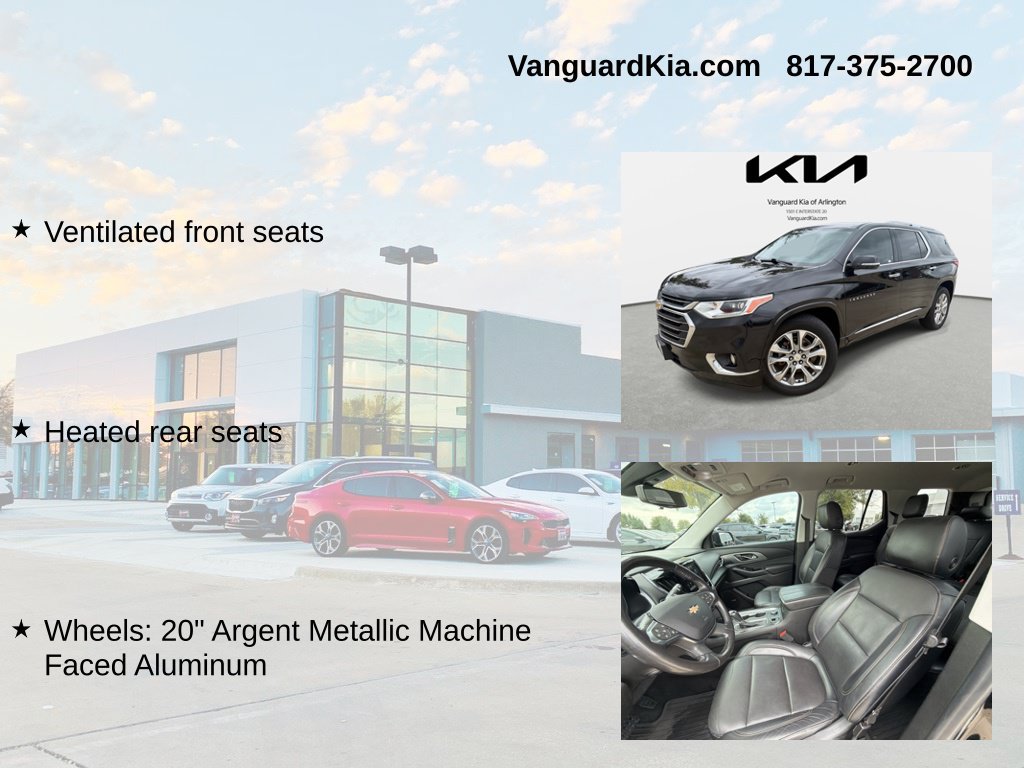 Used 2018 Chevrolet Traverse Premier w/ Driver Confidence II Package FWD image 24
