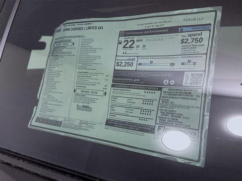 New 2026 Jeep Grand Cherokee L Limited AWD/4WD image 13