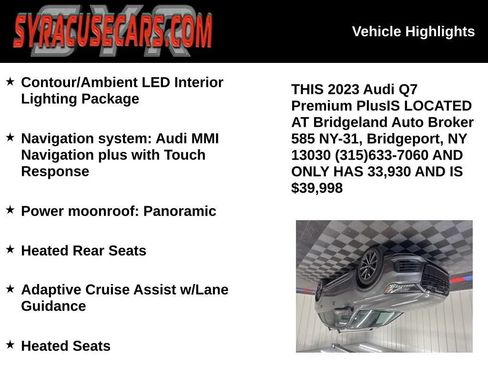 Used 2023 Audi Q7 3.0T Premium Plus w/ Premium Plus Package AWD/4WD image 5