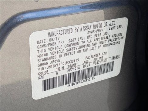 Used 2018 INFINITI Q70 L 3.7 image 26