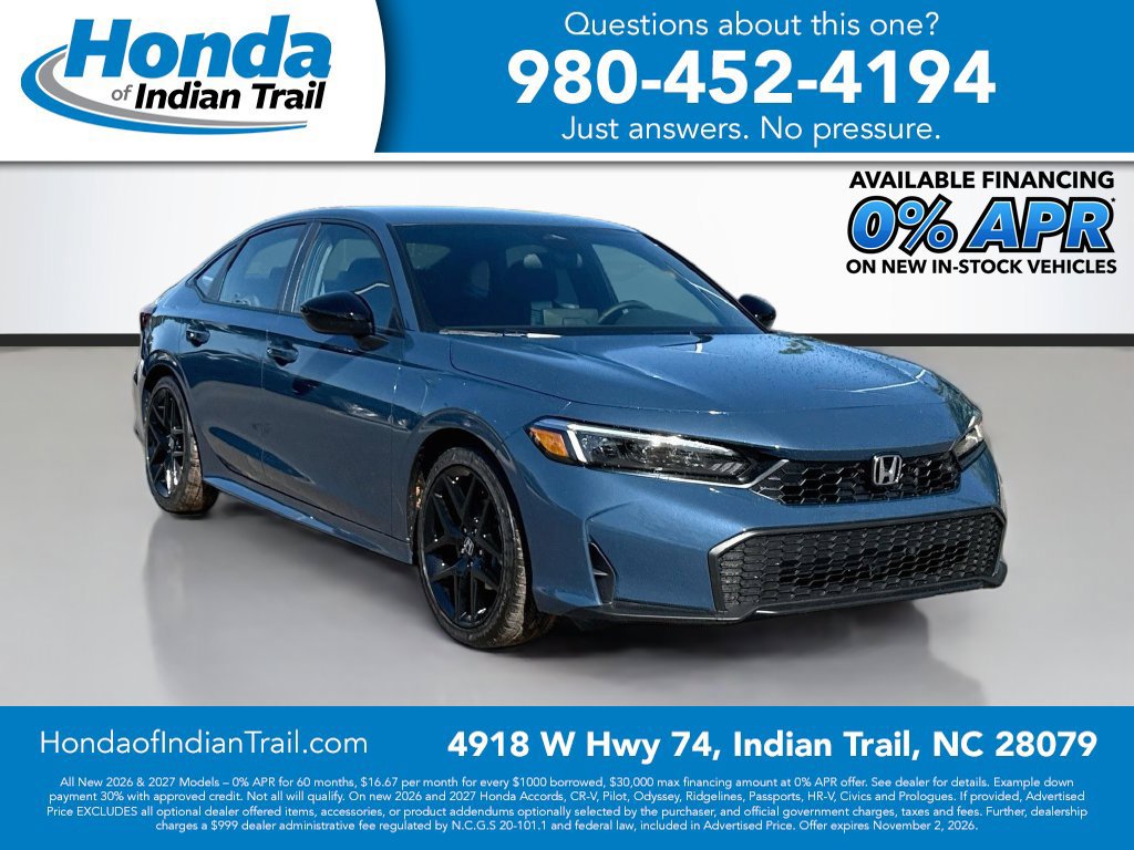 New 2026 Honda Civic Sport 360° Tour