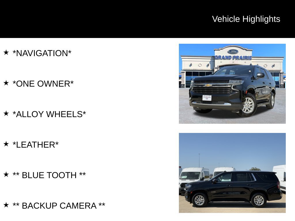 Used 2024 Chevrolet Tahoe LT RWD image 4