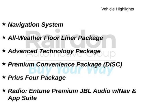 Used 2017 Toyota Prius Four w/ Premium Convenience Package FWD image 5