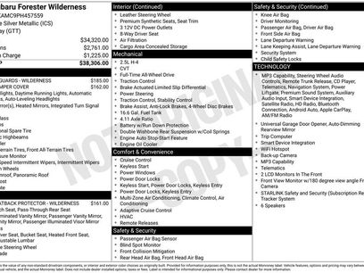 Used 2023 Subaru Forester Wilderness