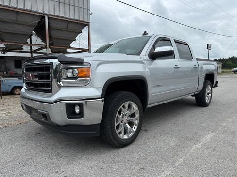 Used 2015 GMC Sierra 1500 SLT w/ SLT Crew Cab Value Package AWD/4WD image 1