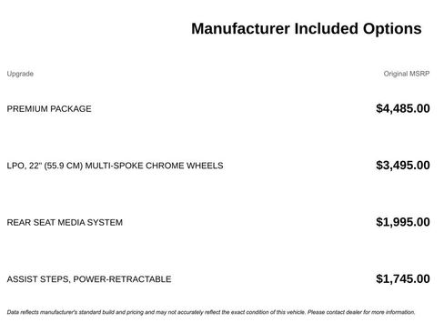 Used 2022 Chevrolet Tahoe Premier w/ Premium Package image 9