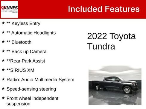 Used 2022 Toyota Tundra SR5 AWD/4WD image 5