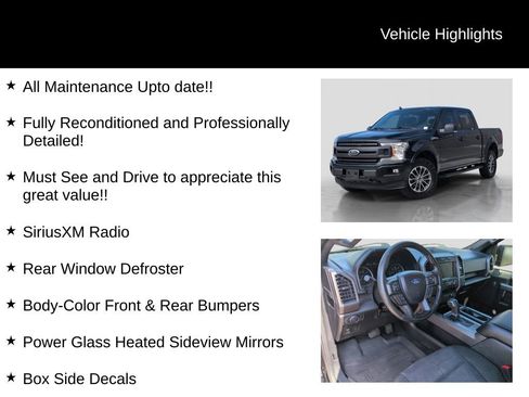 Used 2020 Ford F150 XLT w/ Equipment Group 302A Luxury image 26