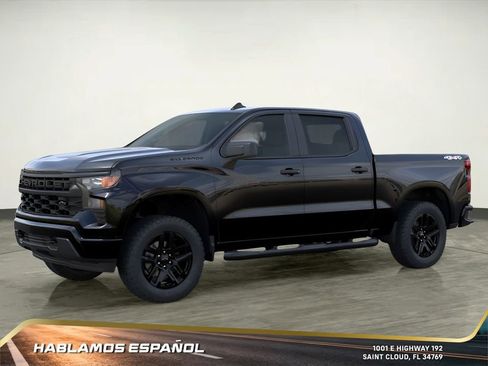 New 2026 Chevrolet Silverado 1500 Custom w/ Turbomax Blackout Package image 2