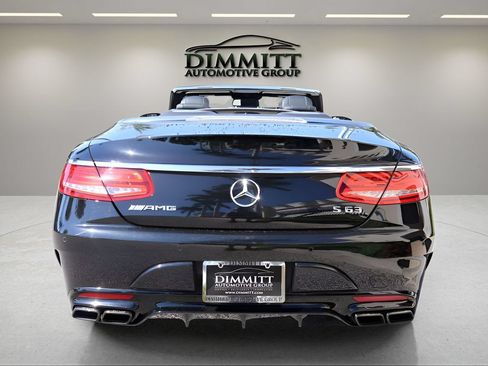 Used 2017 Mercedes-Benz S 63 AMG 4MATIC Cabriolet image 5