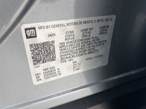 New 2026 Chevrolet Equinox RS w/ Safety and Technology Package FWD image 31