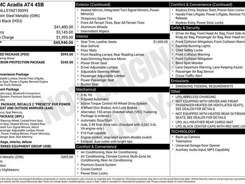 Certified 2022 GMC Acadia AT4 w/ Preferred Package image 10