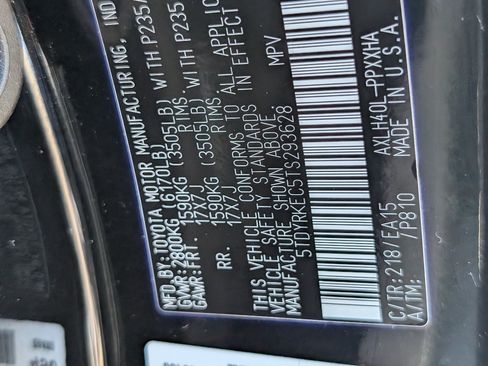Used 2026 Toyota Sienna XLE FWD image 22