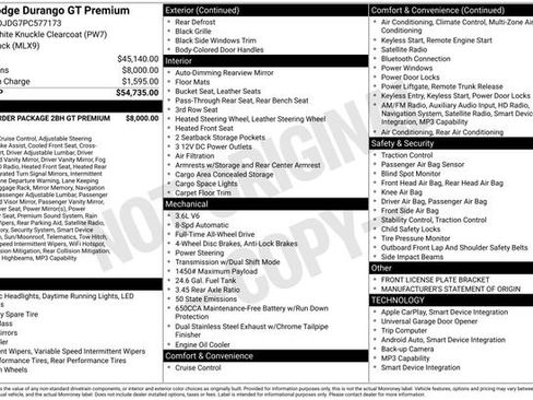 Used 2023 Dodge Durango GT image 35