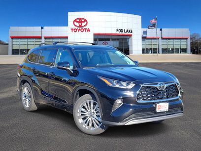 New 2026 Toyota Highlander Platinum