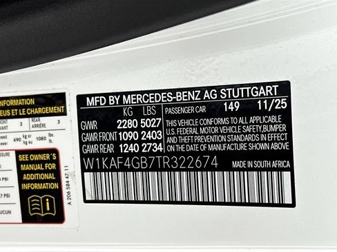 Used 2026 Mercedes-Benz C 300 Sedan image 33