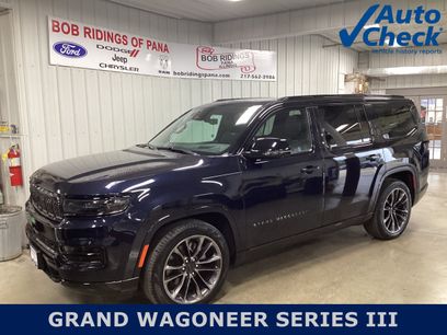 Used 2025 Jeep Grand Wagoneer Series III w/ Rear Seat Video Group 1