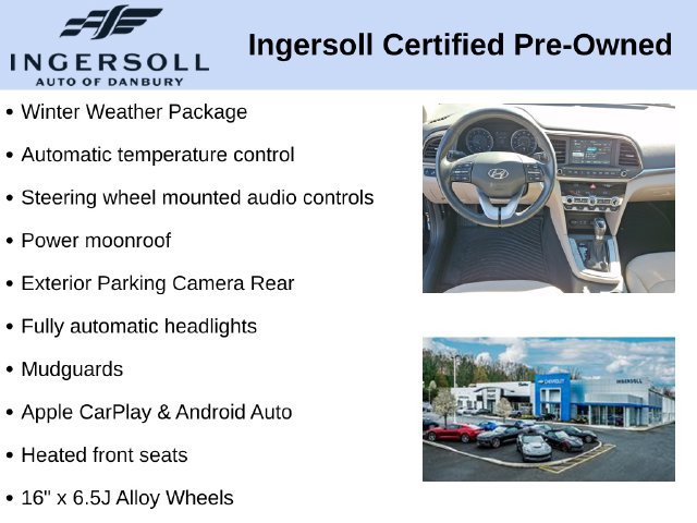 Used 2020 Hyundai Elantra Value Edition w/ Winter Weather Package FWD image 10
