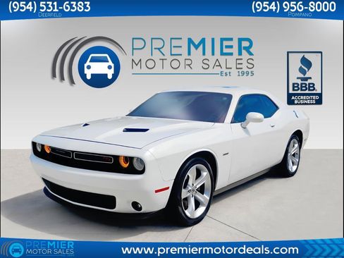Used 2017 Dodge Challenger R/T w/ Sound Group RWD image 1