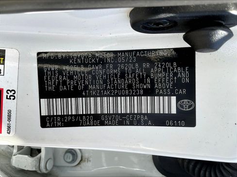 Used 2023 Toyota Camry XSE w/ Navigation Package FWD image 19