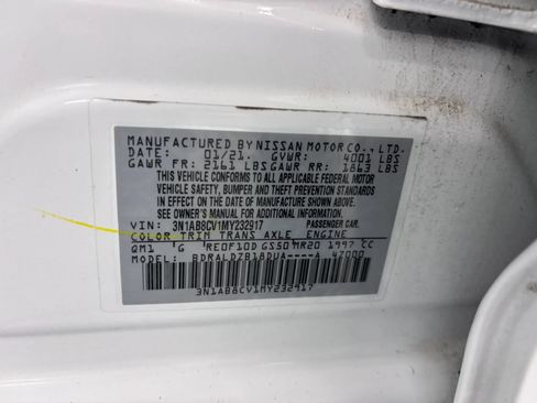 Used 2021 Nissan Sentra SV FWD image 52