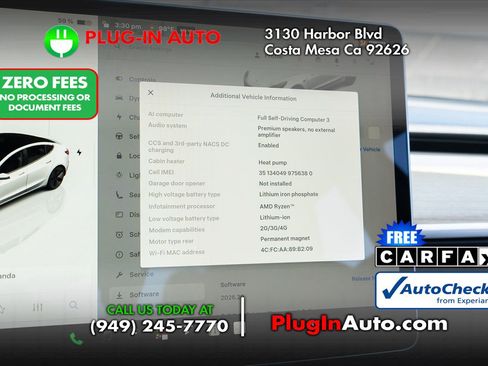 Used 2023 Tesla Model 3 Standard Range RWD image 31