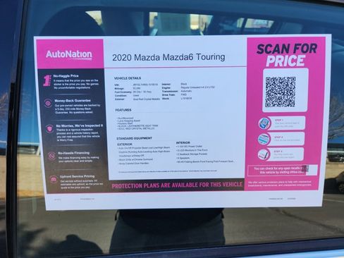 Used 2020 MAZDA MAZDA6 Touring image 28