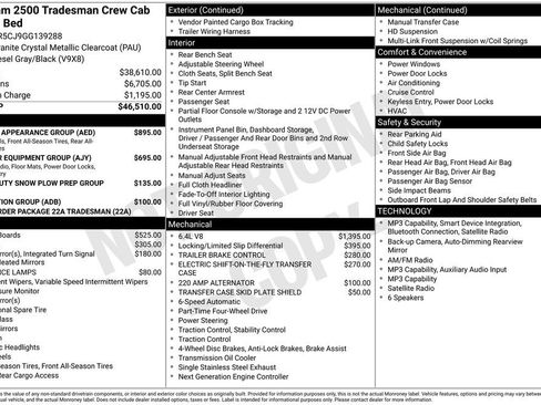 Used 2016 RAM 2500 Tradesman w/ Chrome Appearance Group AWD/4WD image 5