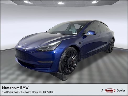 Used 2023 Tesla Model 3 Performance AWD/4WD image 1