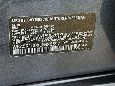 Used 2020 BMW 330i Sedan w/ Convenience Package RWD image 12
