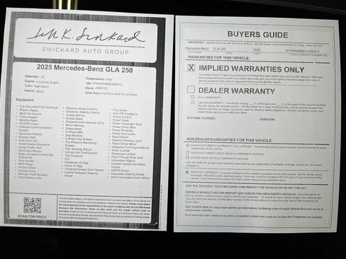 Certified 2025 Mercedes-Benz GLA 250 4MATIC image 36