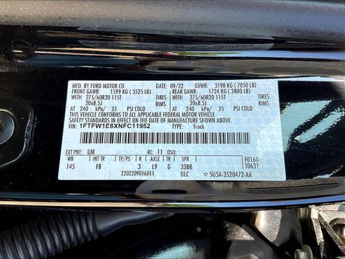 Used 2022 Ford F150 XLT w/ Equipment Group 302A High AWD/4WD image 20