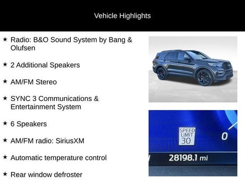 Used 2023 Ford Explorer ST w/ Equipment Group 401A image 25