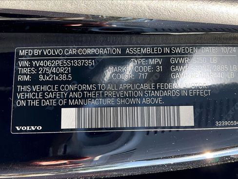 Used 2025 Volvo XC90 B6 Plus w/ Protection Package Premier AWD/4WD image 34