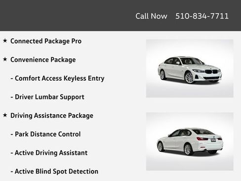 Used 2023 BMW 330e w/ Driving Assistance Package RWD image 4