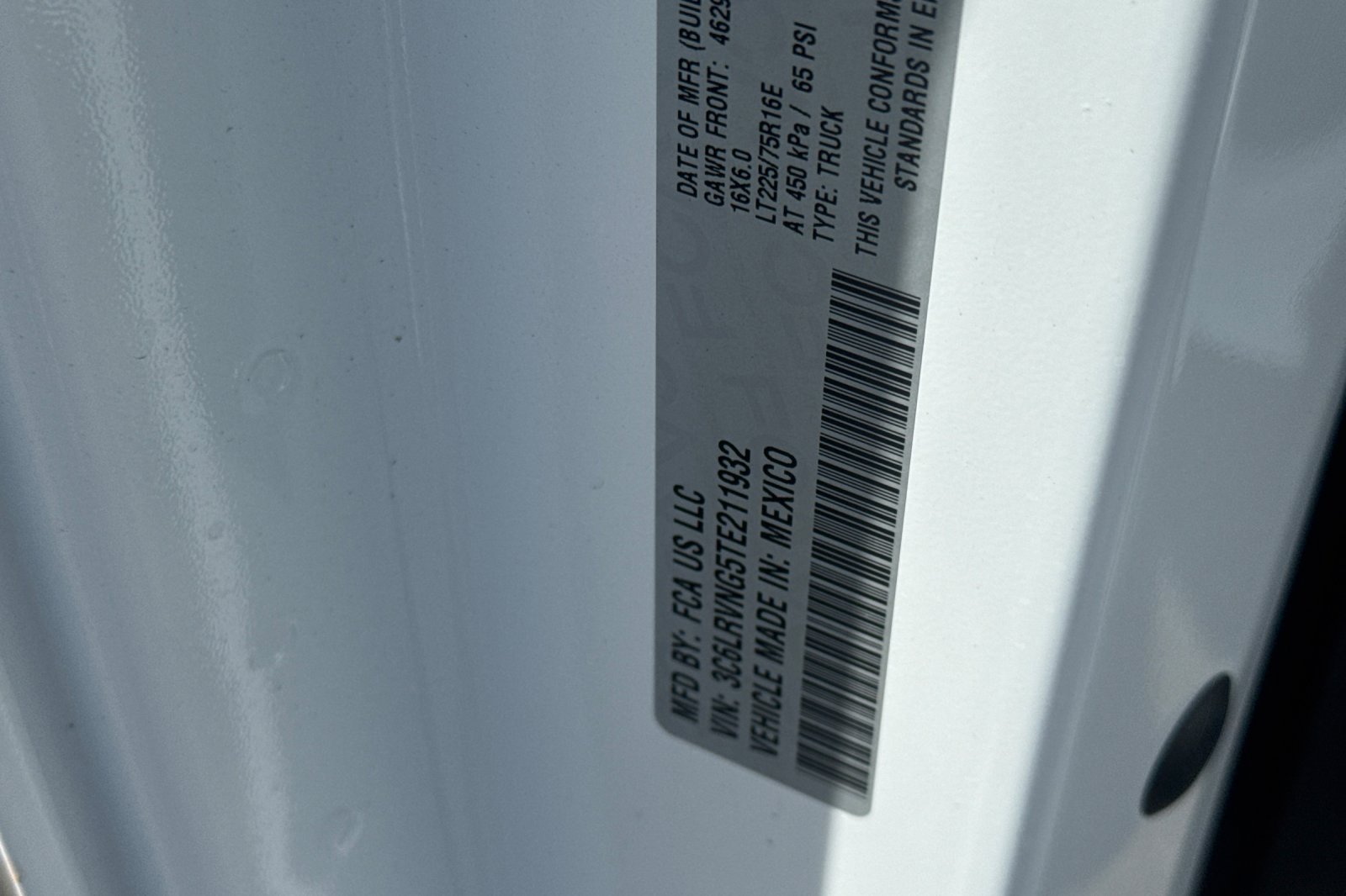 New 2026 RAM ProMaster 1500 w/ Convenience Group FWD image 25