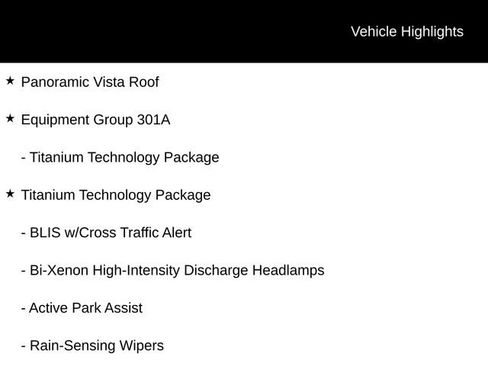 Used 2016 Ford Escape Titanium w/ Equipment Group 301A image 10