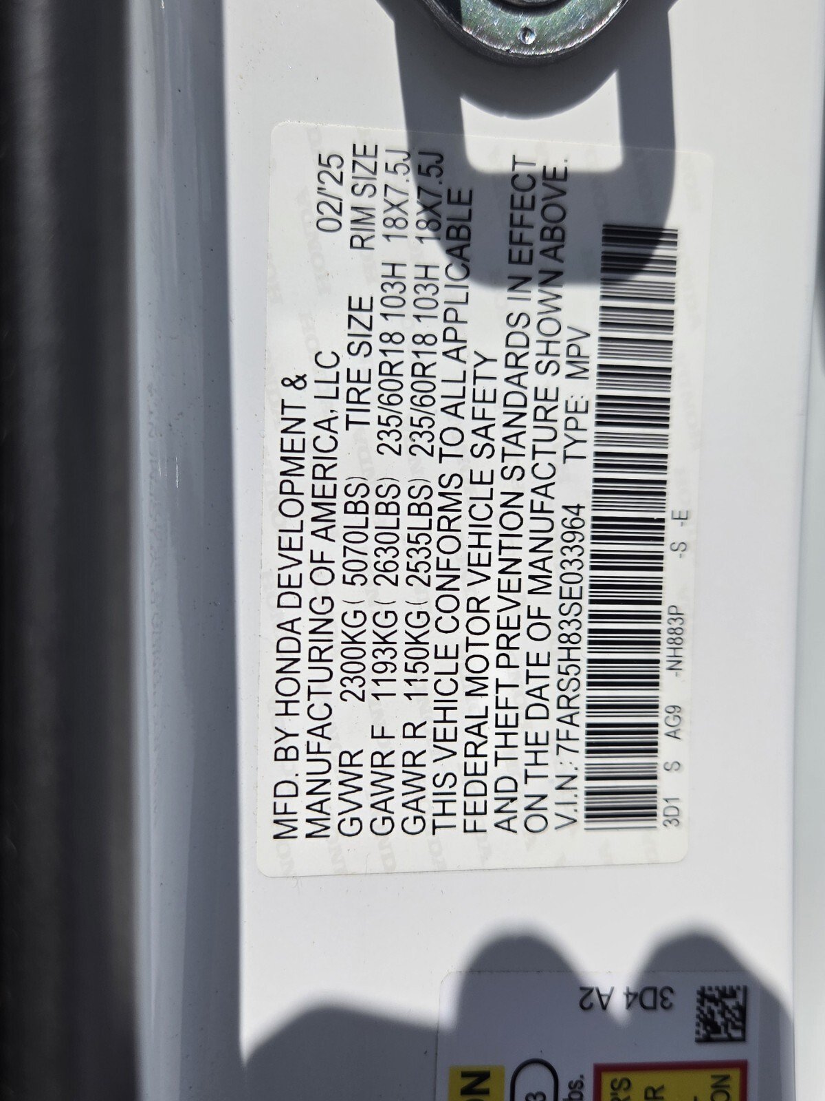 Certified 2025 Honda CR-V Sport-L image 32