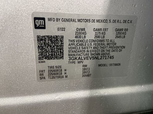 Certified 2022 GMC Terrain SLT w/ Tech Package AWD/4WD image 34